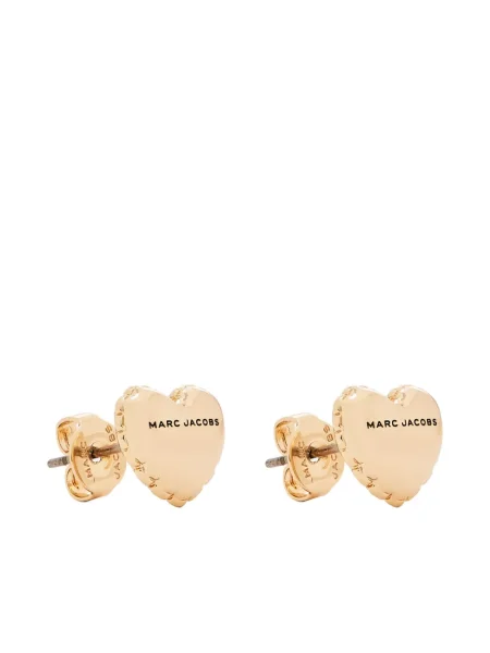 Cercei Marc Jacobs cu motiv cu inimi auriu