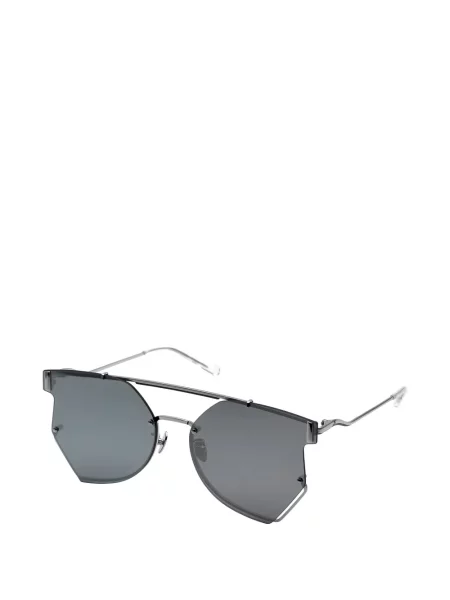 Ochelari de soare Myth cu imprimeu geometric gri