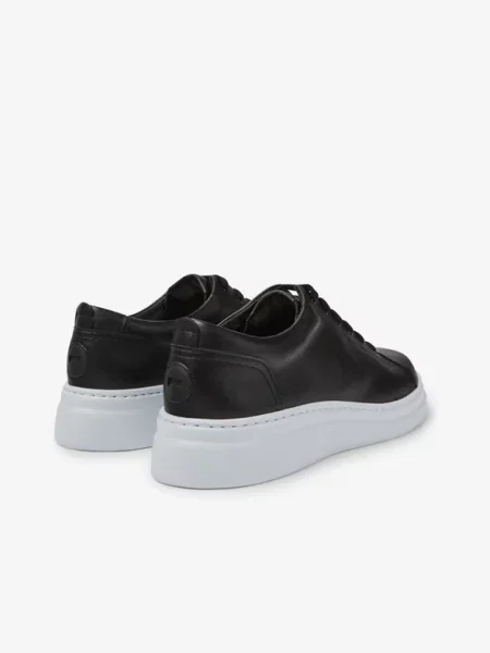 Sneakers Camper με κορδόνια με δαντέλα μαύρο