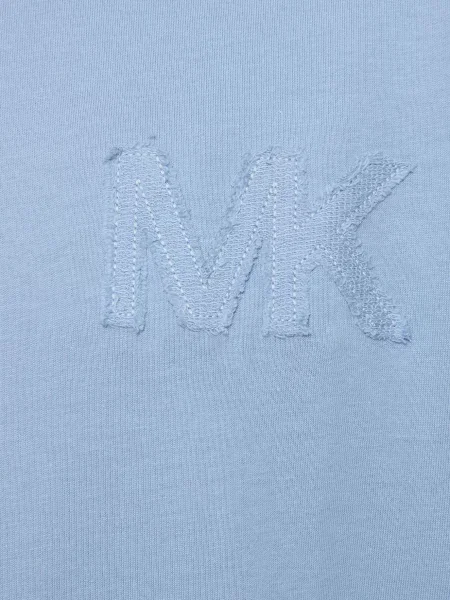 Футболка Michael Kors з аплікацією блакитна