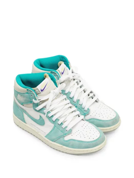 Ретро маратонки Jordan Air Jordan 1 зелено
