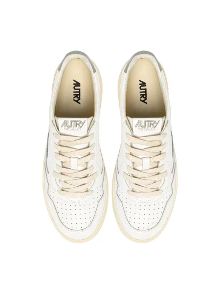 Autry Obuwie Mężczyzna 41 EU Medalist Low Sneakers biały