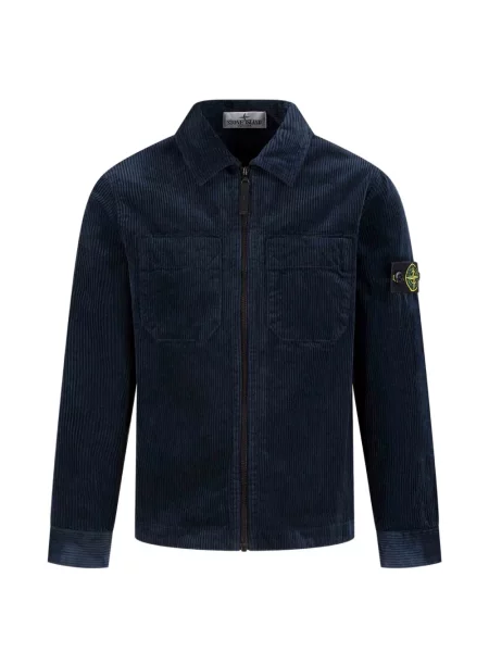 Koszula dziecięca Stone Island niebieska