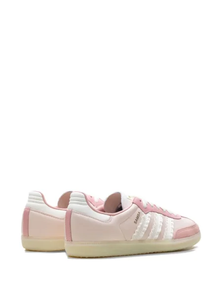 Chiloți Adidas cu dungi de lac alb