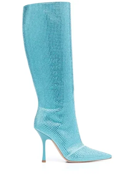 Botine Liu Jo de cristal albastru