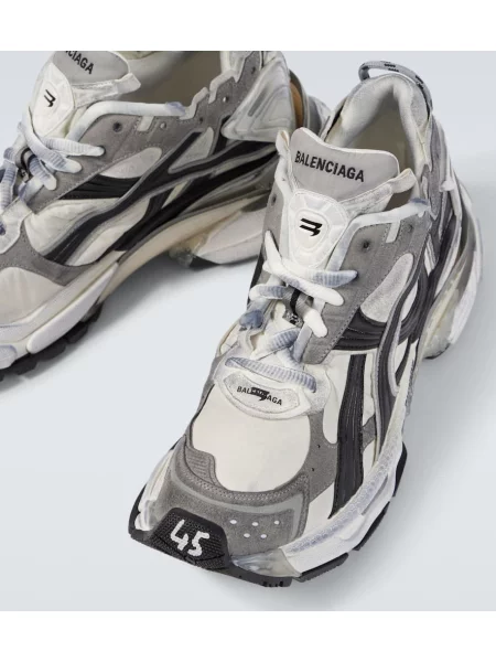 Sneakerși Balenciaga Runner gri