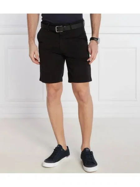 BOSS ORANGE Pantaloni scurți CHINO negru