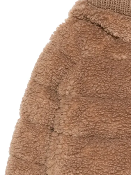 Kurtka dziecięca Moncler Enfant brązowa