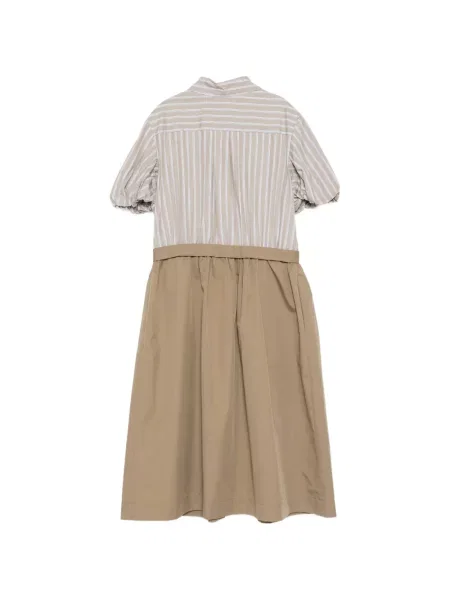 Rochie tip cămașă Dice Kayek maro