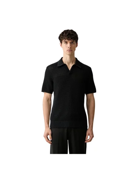 Michael Kors polo z bawełną czarna