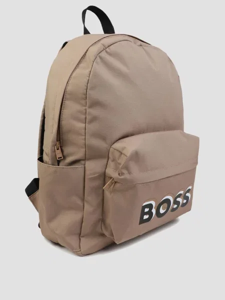 BOSS Kids Повсякденний рюкзак Для хлопчиків бежевий