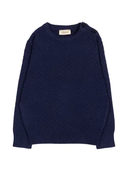 Sweter dziecięcy Trussardi niebieski