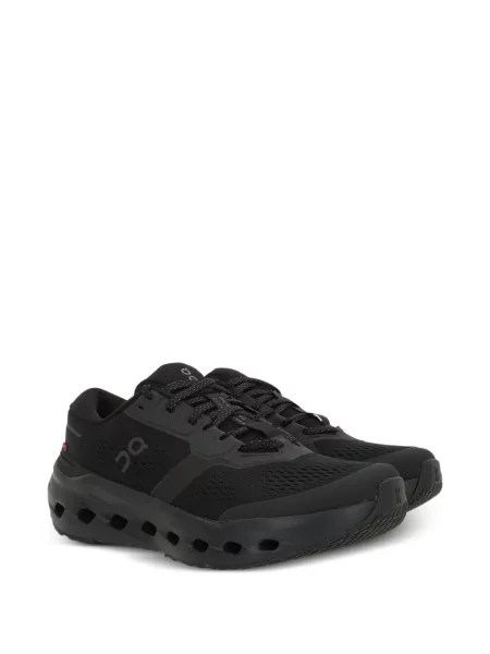 Sneakerși On plasă negru