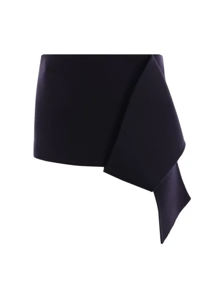 Mała mały spódnica mini Prada wełniana niebieska