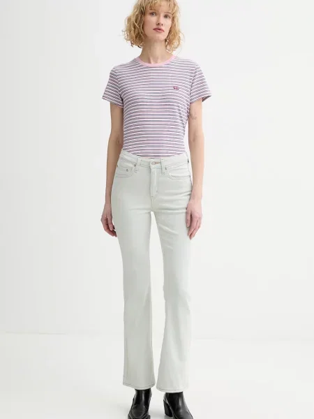 Kavbojke Levi's HIGH RISE BOOTCUT modra