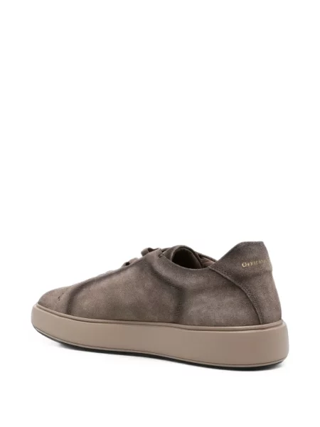 Fűzős szarvasbőr sneaker Officine Creative barna
