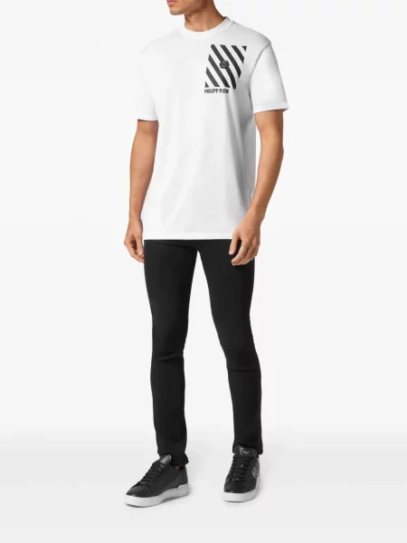 Marškinėliai Philipp Plein balta