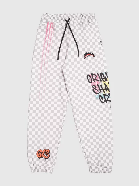 Детские джоггеры Sprayground серые