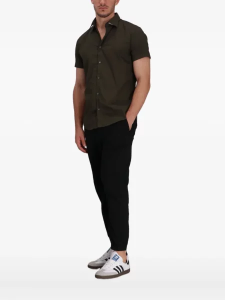 Къс риза Emporio Armani зелено