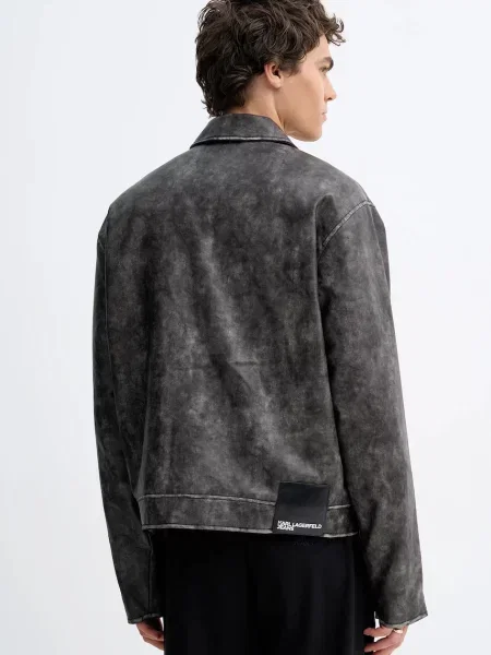 Karl Lagerfeld Jeans geacă de tranziție oversize gri