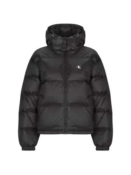 Denim jakna Calvin Klein Jeans črna