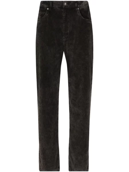 Blugi drepți Dolce & Gabbana negru