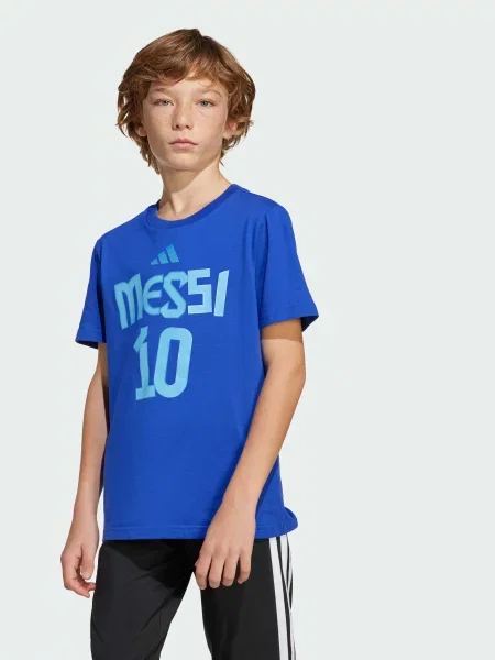 Детская спортивная футболка Adidas синяя