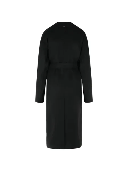 Palton Sportmax de lână negru