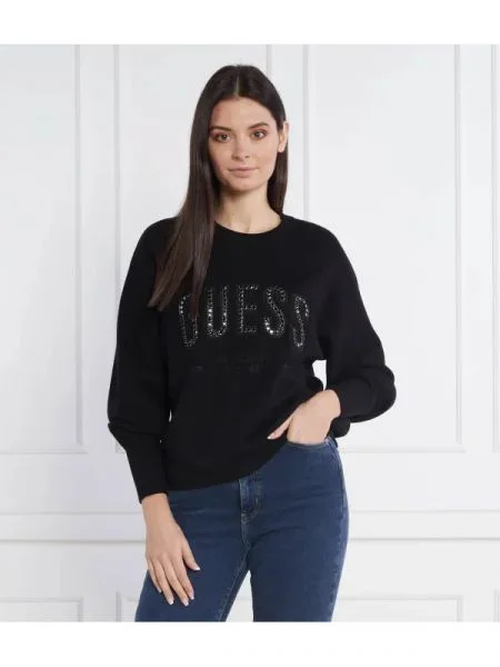 GUESS Pulover ESTELLE negru