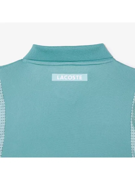 Lacoste Koszulka Polo Do Tenisa Z Z Recyklingu zielona