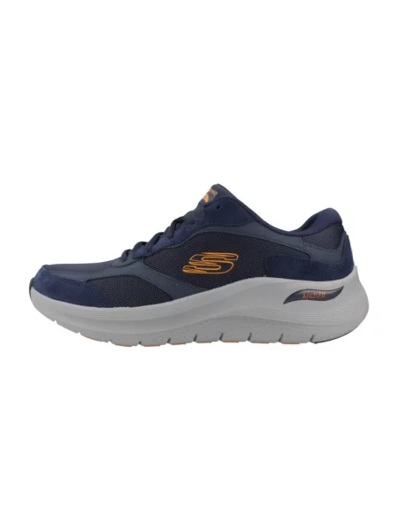 Buty Skechers Arch Fit The Keep niebiesko-pomarańczowy 40 niebieskie