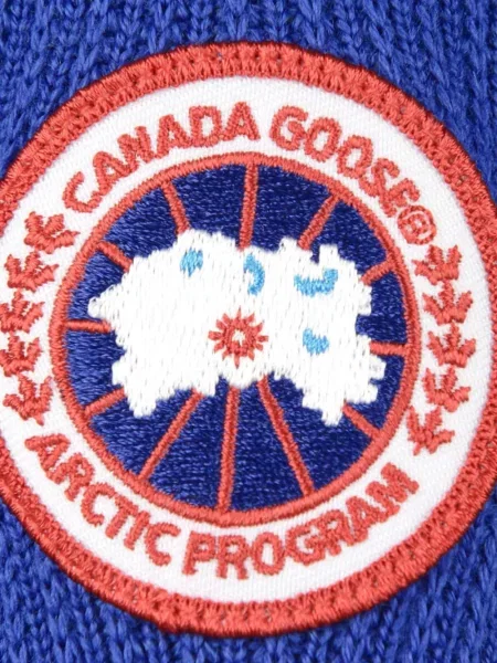 Kurtka dziecięca Canada Goose niebieska