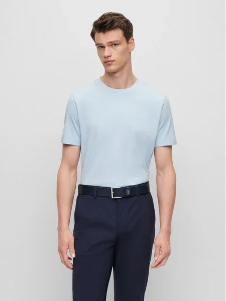 Boss Póló Regular Fit kék