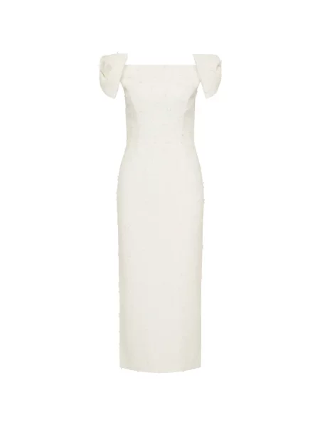 Rochie midi Rebecca Vallance alb