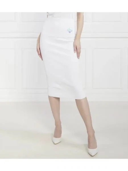 Armani Exchange Fustă alb