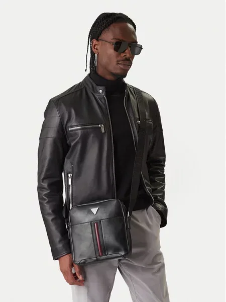 Guess Torbica za okrog pasu HMTOCS črna