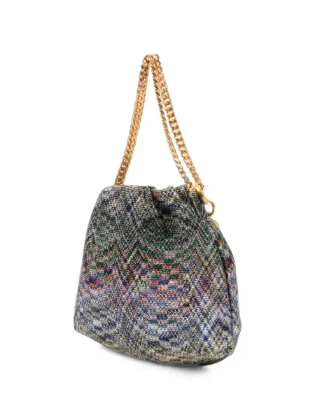 Geantă shopper Missoni cu cordon gri