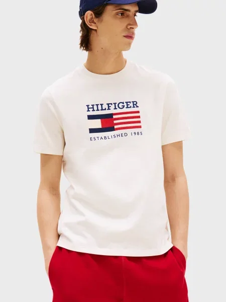 Футболка Tommy Hilfiger біла