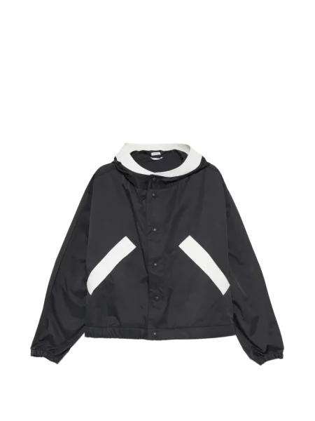 Jachetă cu glugă Thom Browne cu glugă negru