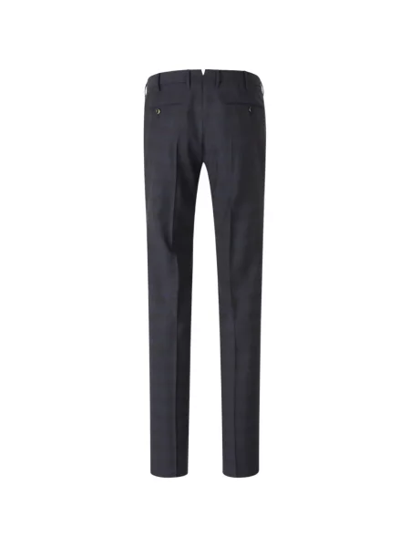 Pantaloni Pt Torino în carouri albastru