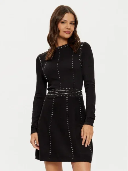 Morgan Rochie cocktail negru