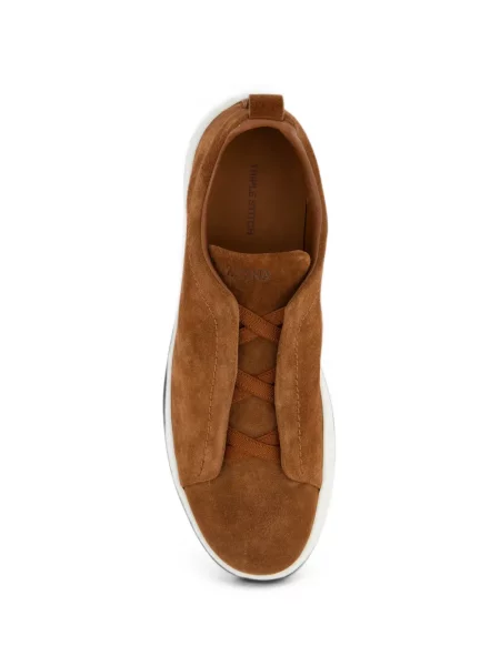 Szarvasbőr sneaker Zegna barna