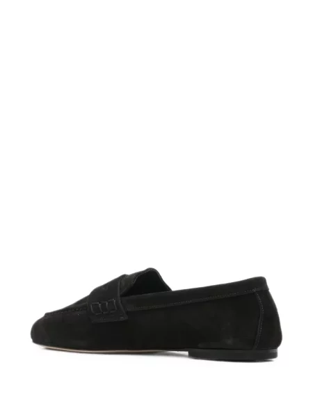 Pantofi loafer Dear Frances din piele de căprioară maro