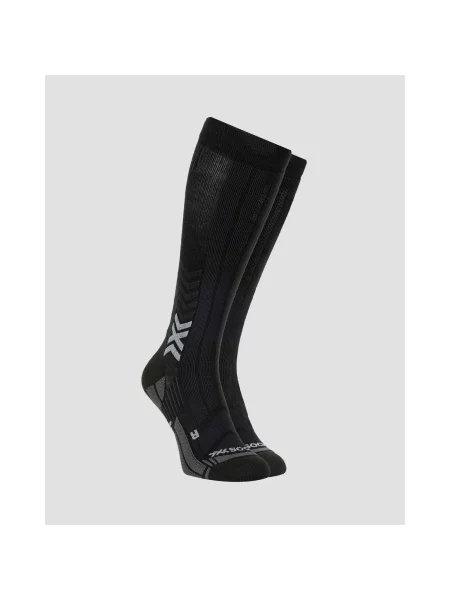 Trekové ponožky X-Socks Mountain Expert Merino Otc black/charcoal černé