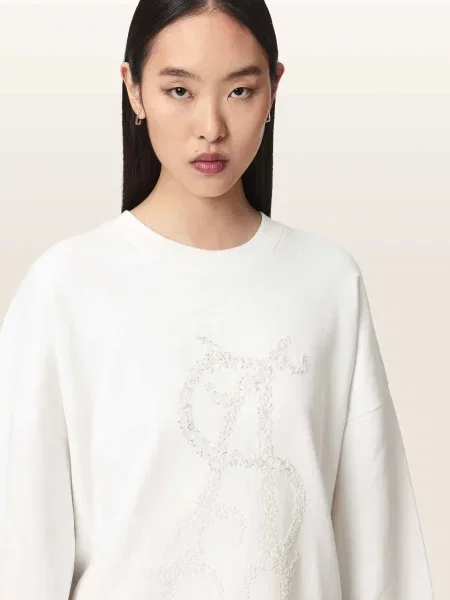 Свитшот All Saints белый