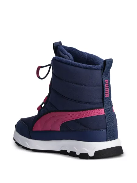 Buty do kostki dziecięce Puma niebieskie