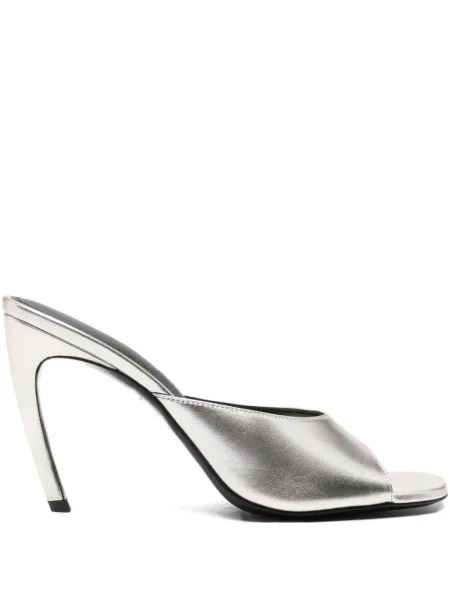 Sandale The Attico argintiu