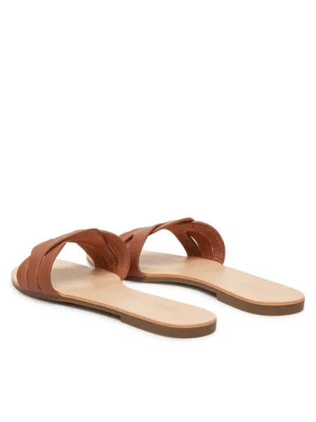 Pantofle Only Shoes hnědé