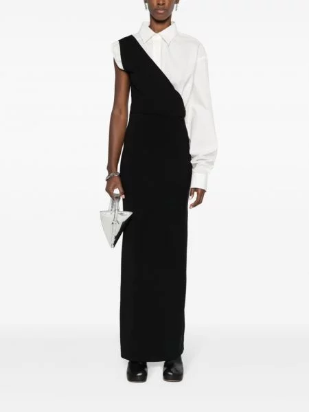 Maxi suknele Mm6 Maison Margiela balta