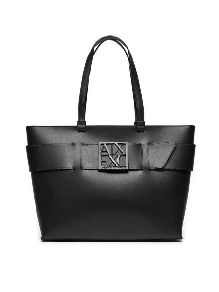 Geantă Armani Exchange negru